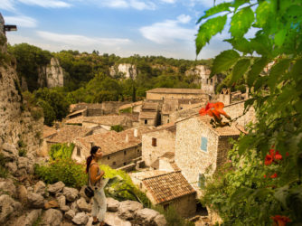 Le village classé de Labeaume