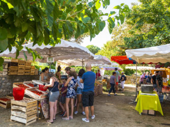 Marché de Salavas