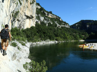 Randonnée dans les Gorges de l'Ardèche