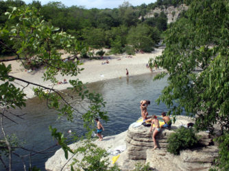 Les rivières offrent de nombreux spots de baignade